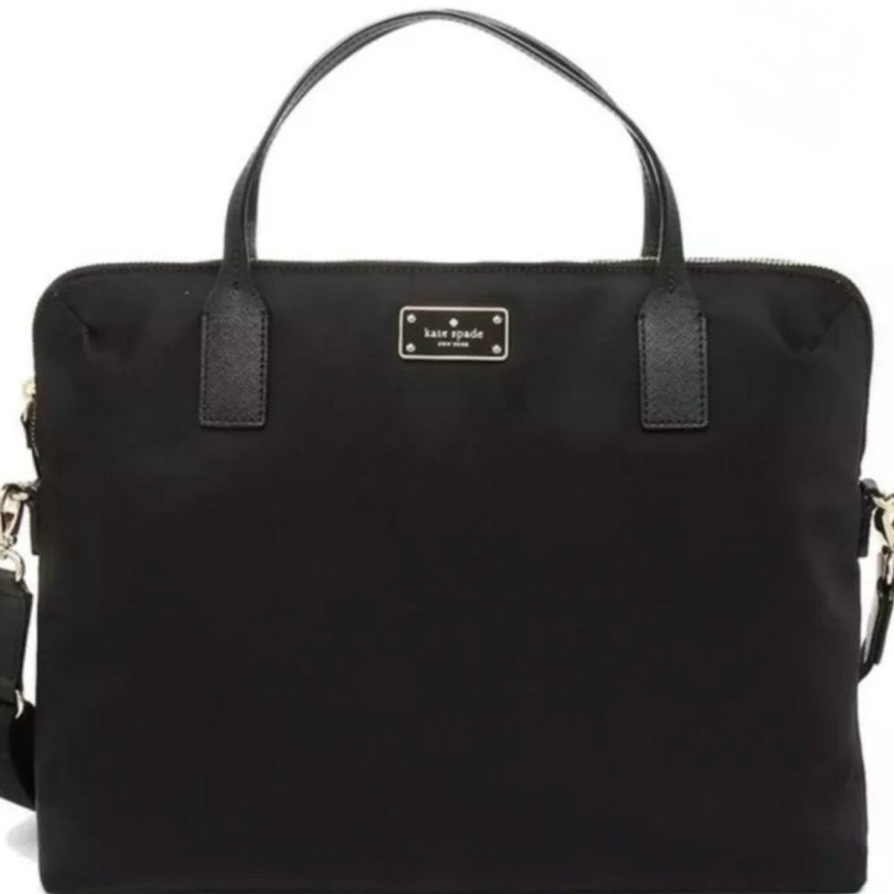 Kate Spade Black  Daveney Laptop Bag